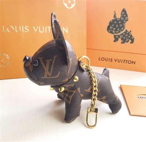 lv keychain dog|louis vuitton keychain price.